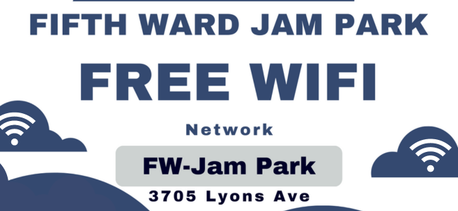 FREE Jam Park Wifi Available!